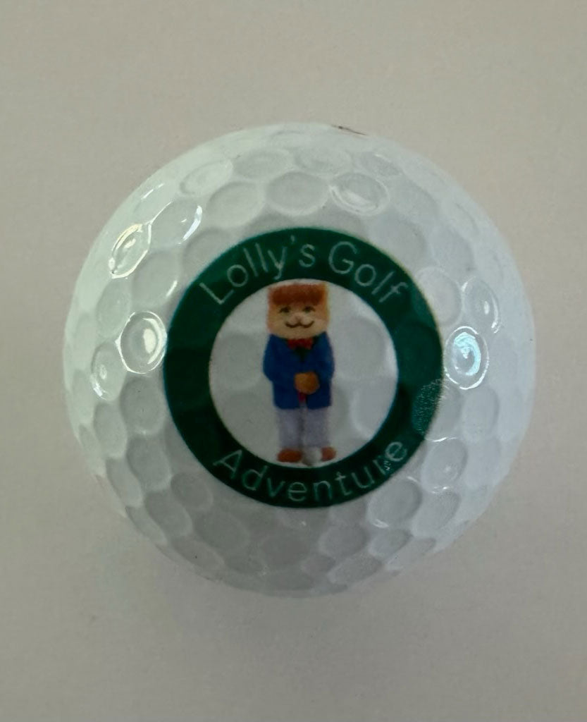 Golf Ball With Buster Logo